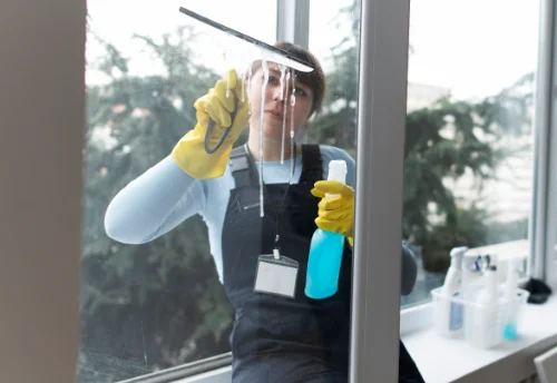 Nettoyage de vitres intérieures et extérieures à Cauchy-à-la-Tour